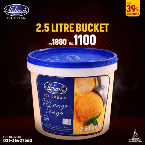 Gelato ice cream bucket, now available - Mehran Ice cream